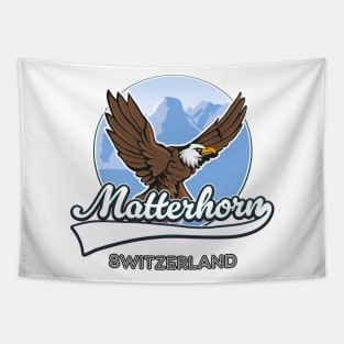 Matterhorn Switzerland travel logo Tapestry