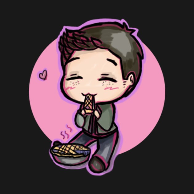 Dean Loves Pie by SuperSamWallace