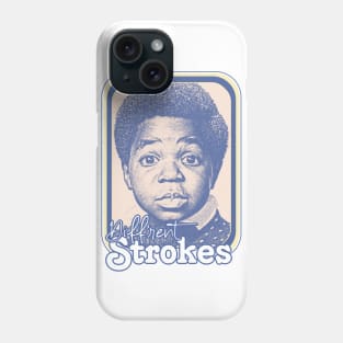 Diff'rent Strokes  // Retro 80s Aesthetic Fan Design Phone Case