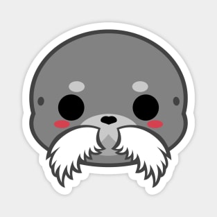 Cute Bearded Seal Magnet