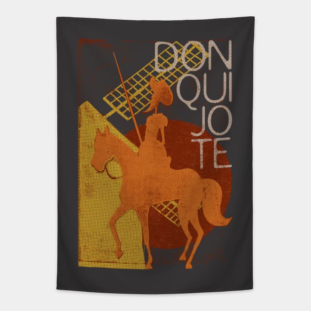 Books Collection: Don Quixote Tapestry by Timone