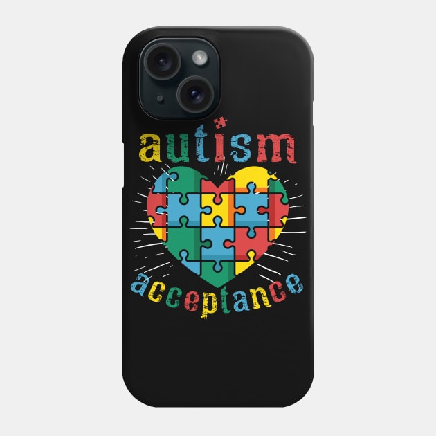 autism awareness gifts Phone Case by Jandjprints