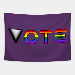 VOTE with Pride Tapestry