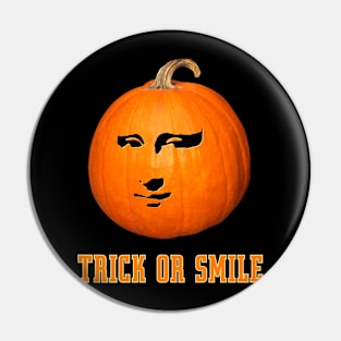 Trick or Smile Pin