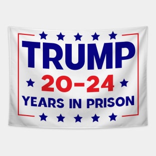 trump 20-24 Years in Prison Tapestry