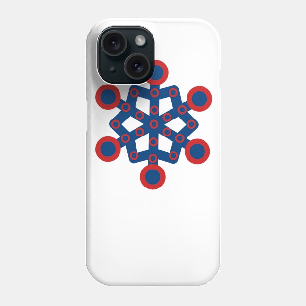 Fishman Donut Snowflake Phone Case by ACircusofLight