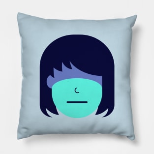 Deltarune Kris flat design Pillow