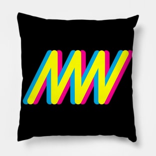 Sawtooth Wave Pillow