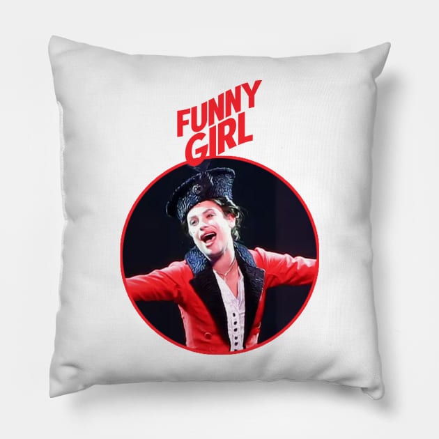 Funny Girl: Lea Michele Pillow by akastardust