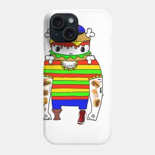 Spam Spam Hamburger Man Phone Case