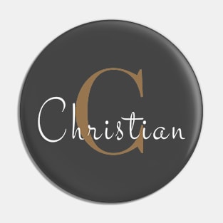 I am Christian Pin