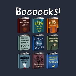 Halloween Boooks T-Shirt