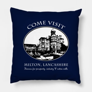 Come Visit Milton - Famous for the classic novel "North & South" by Elizabeth Gaskell - literature & romance novel humor Pillow