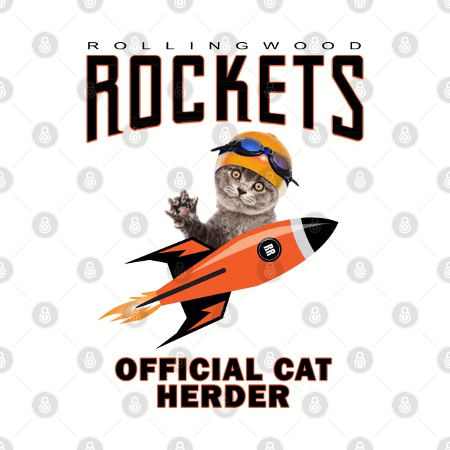 Rockets Swim Team Cat Herder by robotface