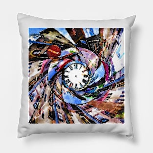 Abstract Time Pillow