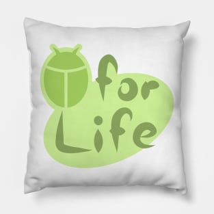 Bug Types for Life Pillow