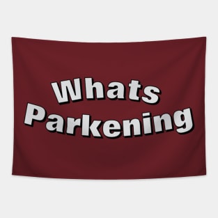 Whats Parkening Logo Tapestry