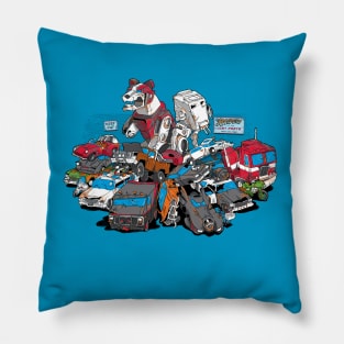 Raiders of the Lost Parts Pillow