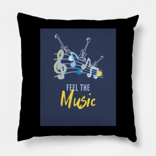 Feel The Music 2.0 Pillow