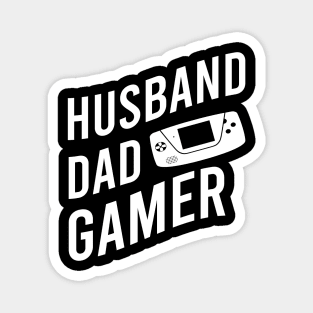 Husband dad gamer Magnet