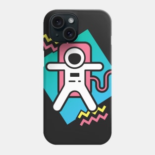 Retro 90s Astronaut Aesthetic Phone Case