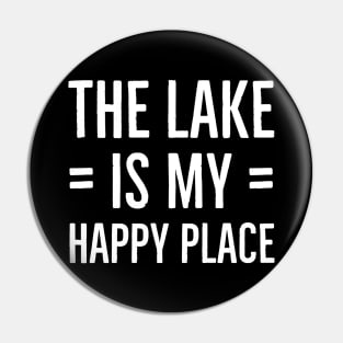 The Lake Is My Happy Place Pin