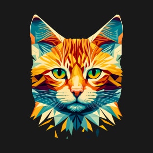 Low Poly Cat T-Shirt