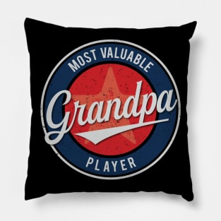 Grandpa - Most Valuable Player Pillow