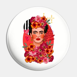 Frida Bouquet Pin