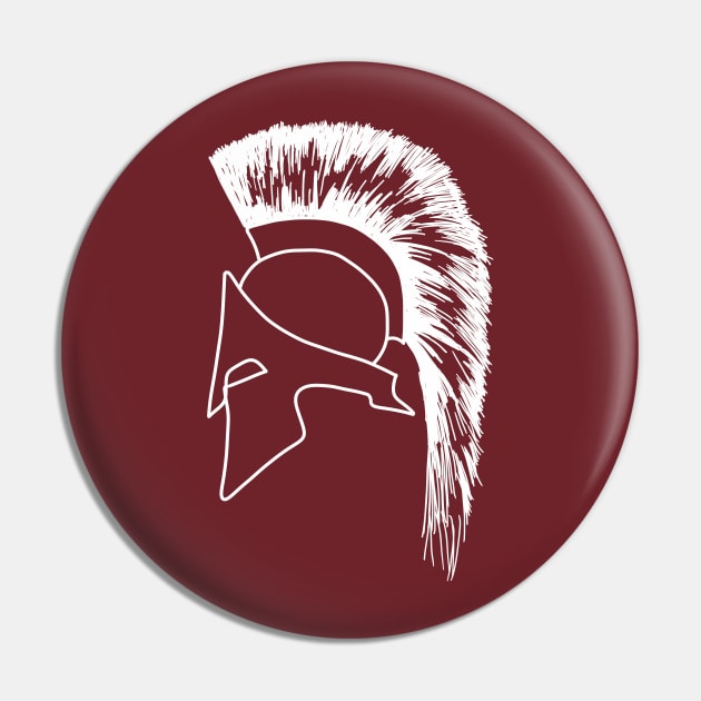 Centurion helmet Pin by pepques