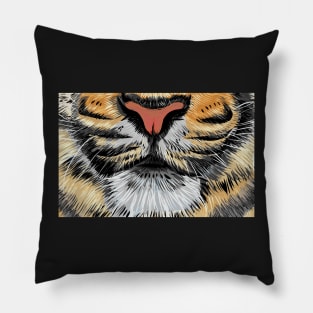 Tiger Mouth Mask Pillow