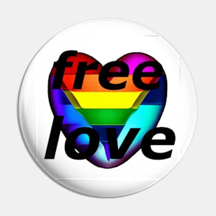 free love Pin