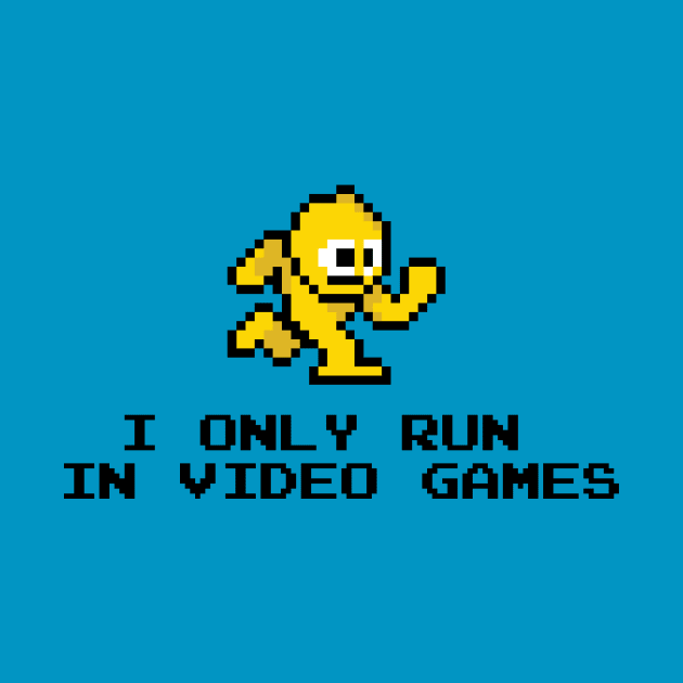 I only run in video games by immerzion