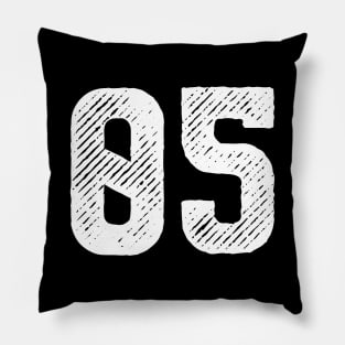 Rough Number 05 Pillow