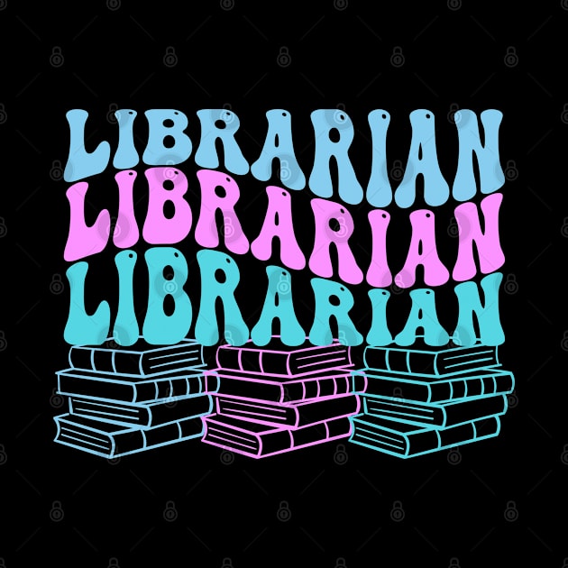 Groovy Librarian by Mind Your Tee