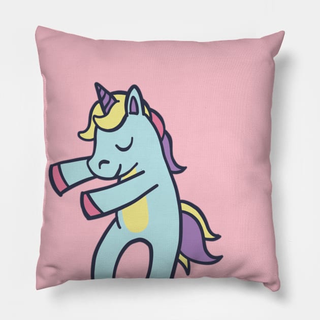 UNICORN DANCING Pillow by ALi