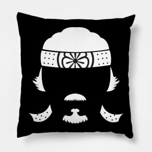 Hair Style Miyagi San Pillow