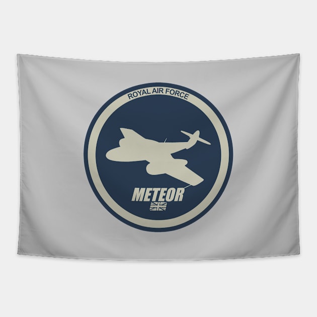 Gloster Meteor Tapestry by Tailgunnerstudios