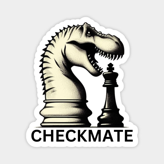 Rex's Checkmate! Magnet by Shawn's Domain