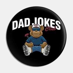 dad jokes club Pin