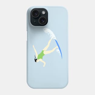 Surfing Brunette Phone Case