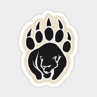 Grizzly bear paw Magnet