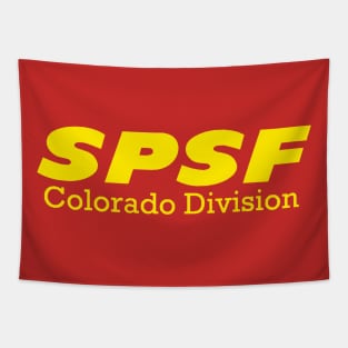 SPSF Colorado Division Yellow Logo Tapestry
