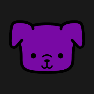 Cute Purple Dog T-Shirt