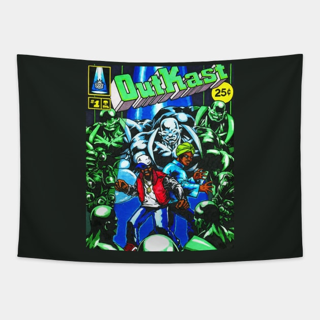 OUTKAST ATLIENS $25 Tapestry by pinkcomics