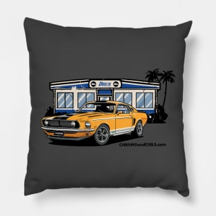 Mustang Diner Pillow