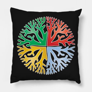 Cycle Tree Life Pillow