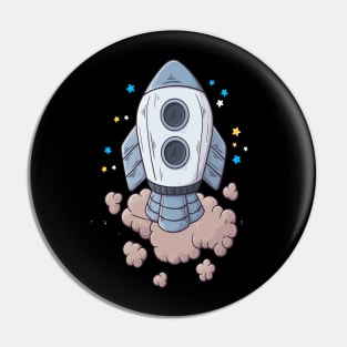 Space Travel Space Man Space Alien Pin