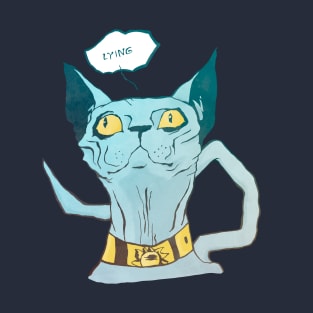 Lying Cat from Saga - Lying...heh T-Shirt