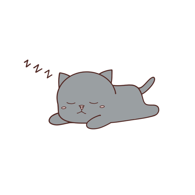 Sleeping Kitty by yuuxi